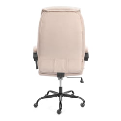 Кресло руководителя OREON metalBL велюр, бежевый, 7