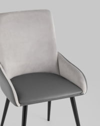 Стул Мюнхен экокожа Серый