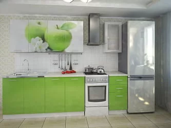 Кухня под заказ 1,8 м Яблоко