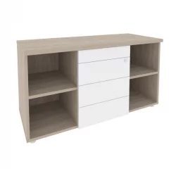 Тумба сервисная с ящиками TIP-ON ONIX O.TS-11 TIP Дуб Аттик/Белый