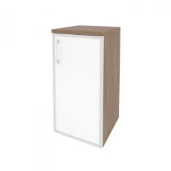 Шкаф низкий узкий правый ONIX O.SU-3.2R(R) white Дуб Аризона