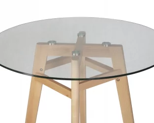 Стол обеденный DOBRIN ALBERT 90 GLASS