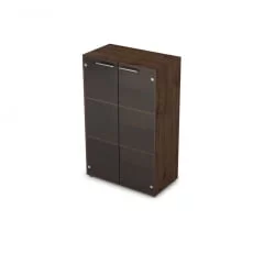 Шкаф со стеклянными дверьми TAIM-MAX 4Ш.017.3 Брауни