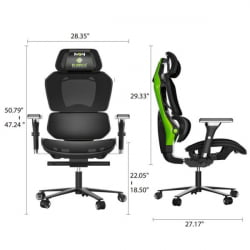 Компьютерное кресло (для геймеров) Eureka TYPHON Call of Duty