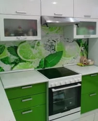 Глянцевый фартук (КОМПОЗИТ) KM 19