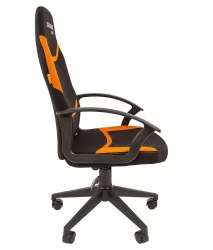 Кресло для геймеров CХАИРМАН ДРАЙВ (ГАМЕ) 9 Новое (НЕВ) Черный-оранжевый / CHAIRMAN (GAME) (NEW)