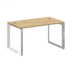 Стол рабочий руководителя на О-образном м/к ONIX DIRECT LUX M-O.MO-SRR-3.8 Тиквуд светлый