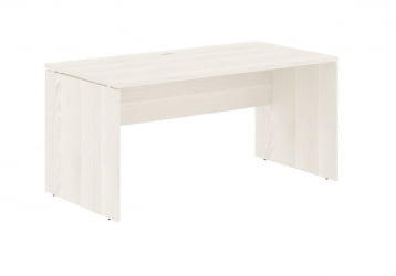 Стол письменный ЕДИС ЕДСТ 1580 Ясень Траун Белый / EDIS EDST