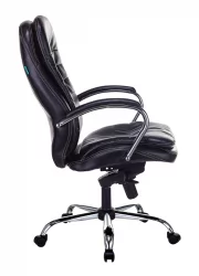 Кресло руководителя Бюрократ T-9950 экокожа BLACK