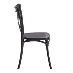 Кухонный стул CROSS (mod. PL24) пластик, 48 х 58 х 89 см, Black (черный) 05