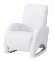 Детское кресло Micuna Wing/Confort white/white искусственная кожа
