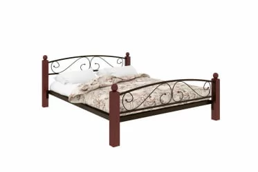 Кровать Вероника Lux Plus 1800х2000 Черная