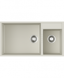 Мойка Omoikiri Tedori 85-2-U-Wh Tetogranit/Белый