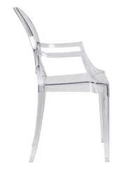 Стул обеденный DOBRIN LOUIS GHOST Прозрачный