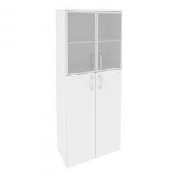 Шкаф высокий широкий ONIX O.ST-1.7R Белый Бриллиант