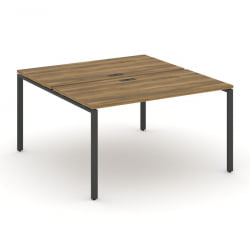 Рабочая станция двухсторонняя на 2 места CONCEPT CN.DRS-004 Сандал Янтарный Антрацит