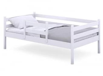 Детская кровать для мальчика RooRoom VK-11 Белая