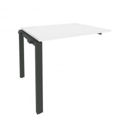 Наборный элемент рабочей станции на П-образном м/к ONIX O.MP-1.NRS-1.8 Белый Бриллиант/Антрацит