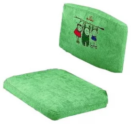 Чехол для стула Замша Зеленая