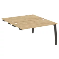 Стол-приставка двойной к опорным элементам ONIX WOOD OW.D.SPR-3.8 Тиквуд Светлый/Темный