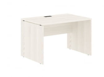 Стол письменный ЕДИС ЕДСТ 1180 Ясень Траун Черный / EDIS EDST