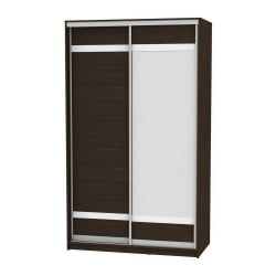 Шкаф-купе B-220х135х60-1(Венге-D9D10)