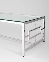 Журнальный стол БРУКЛИН 120x60 Серебро