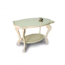 Стол журнальный Берже 1 Слоновая кость