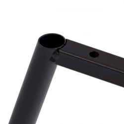 Стул La Rousse (2 шт. в упаковке) NEW, ткань рогожка, темно-серый, F68, 45х55х93 см