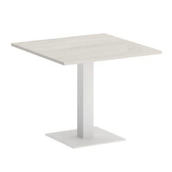 Стол журнальный квадратный HOME OFFICE VR.SP-5-90.2 Дуб Наварра/Белый металл