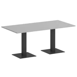 Стол прямоугольный HOME OFFICE VR.SP-5-180.2 Серый/Антрацит металл