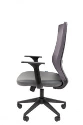 Офисное кресло CHAIRMAN 500 LT БП экокожа Серый
