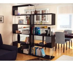 Стеллажи Зигзаг 2+Зигзаг 1 венге