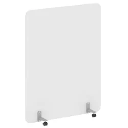 Перегородка на металлических опорах, на роликах R-line DP.R-140-180 Белый