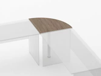 Приставка угловая Twin 13.10 Дуб Верцаска