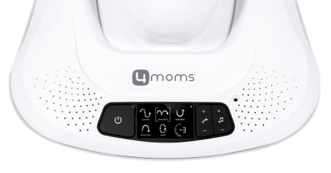 Электронное кресло-качалка 4Moms Mamaroo 4.0 Серый плюш