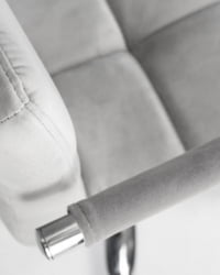 Офисное кресло для персонала DOBRIN TERRY (серый велюр (MJ9-75)) 2 шт