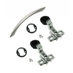 Комплект фурнитуры для стекла двери MMGT 42-F Черный