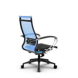 Кресло офисное МЕТТА B 2m 9/K131, Основание 17832 Комплект 4 Васильковое Черное