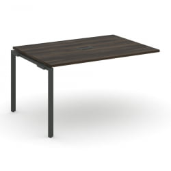 Проходной наборный элемент переговорного стола CONCEPT CN.NPRG-012 Дуб Мали Антрацит