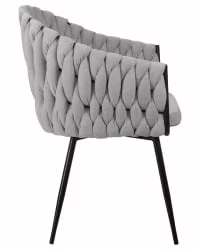 Стул обеденный DOBRIN MATILDA Серая ткань LAR 275-17