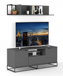 Полка City большая графит