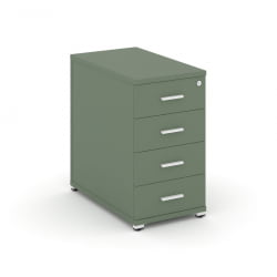 Тумба приставная с 4-мя ящиками CONCEPT CN.TGO-002 B/W Кобо Белый