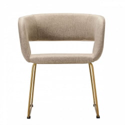 Кресло Hugs К beige/Линк золото