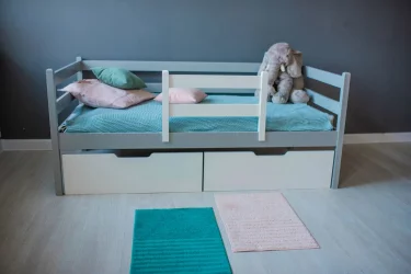 Кровать детская RooRoom VK-1с Серая