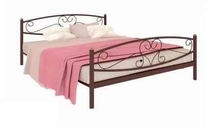 Кровать Каролина Plus 1600х1900 Медная