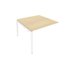 Проходной наборный элемент переговорного стола Метал Сйстем Б.ППРГ-2 Акация/Белый / Metal System
