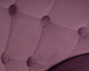 Стул барный DOBRIN JOSEPH BLACK (пудрово-сиреневый велюр (MJ9-52)) 2 шт