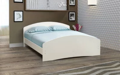 Кровать на уголках №2 1200*2000 Ясень Анкор темный