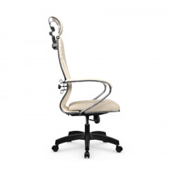 Кресло руководителя Metta L 2c 44C/K116 Infinity Easy Clean (MPES) Комплект 8 Молочное